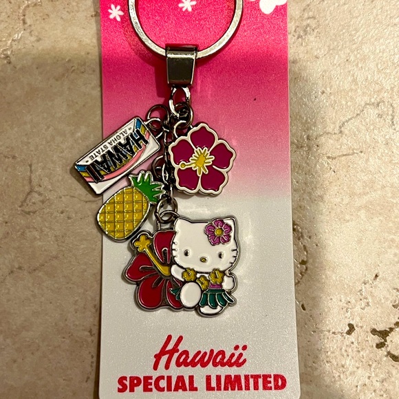 Hello Kitty Accessories - NWT Hello Kitty Keychain from Hawaii